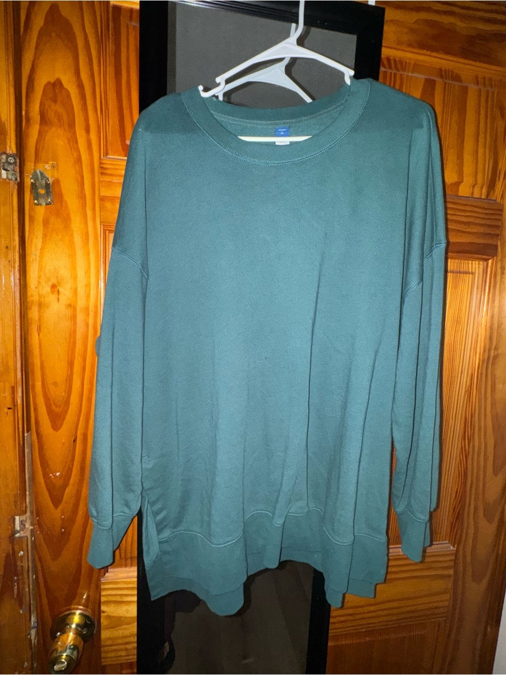 Old Navy Women's Crewneck Sweater in Teal
